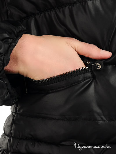 Куртка Ferre, Trussardi, Armani женская, цвет черный / серый