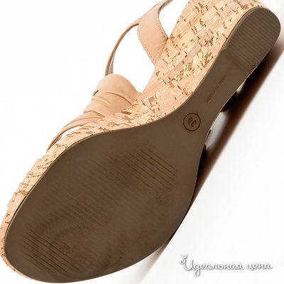 Туфли летние capriccio женские, цвет бежевый