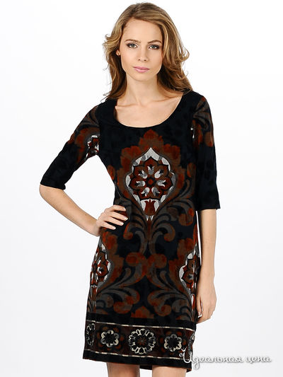 Платье Турецкий шик, цвет цвет коричневый