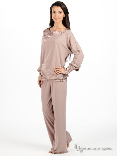 Пижама Relax Mode, цвет цвет какао