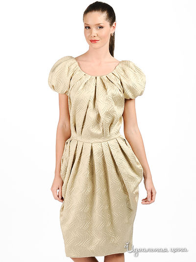 Платье Maria Rybalchenko, цвет цвет бежевый