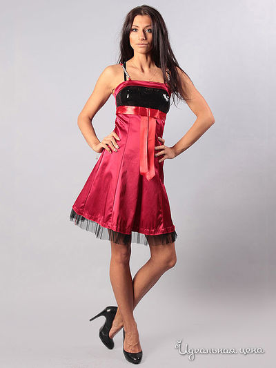 Платье Dress mix, цвет цвет красный