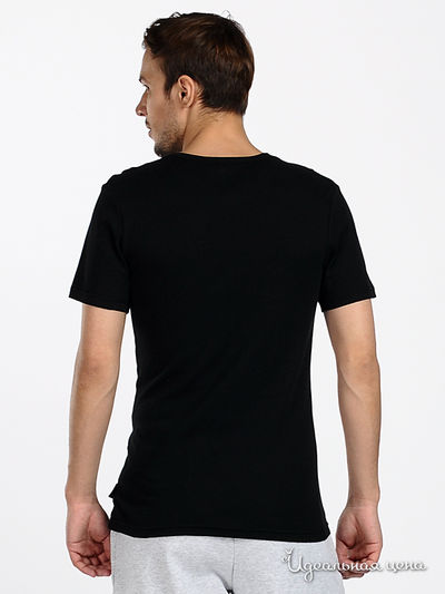 Комплект футболок Fruit of the Loom мужской, цвет черный, 2 шт.
