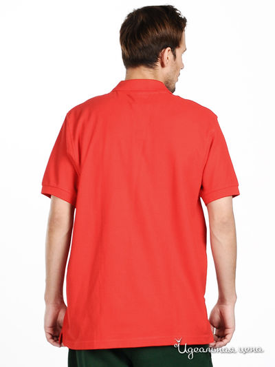 Рубашка-поло Fruit of the Loom мужская, цвет красный