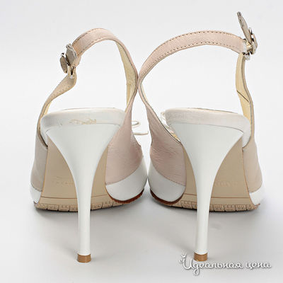 Туфли Cardinali женские, цвет бежевый / белый