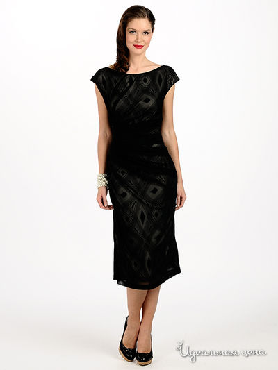 Платье Eleni Viare, цвет цвет черный / белый