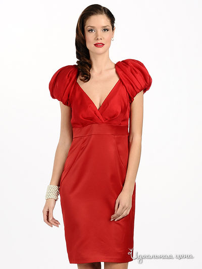 Платье Eleni Viare, цвет цвет красный
