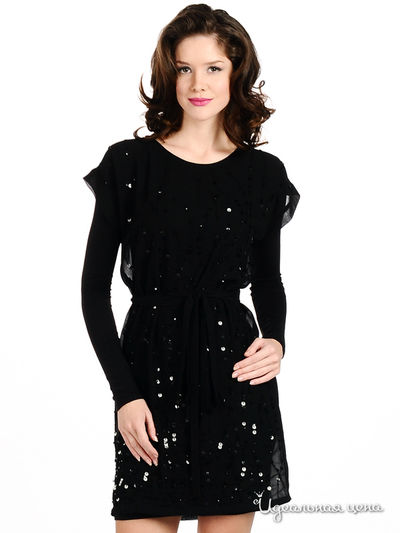 Платье Мультибренд, цвет цвет черный