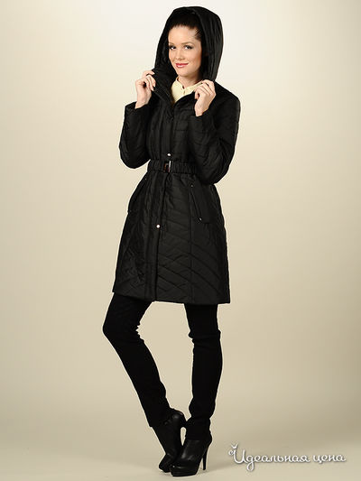 Пальто XcluSive&amp;Soho женское, цвет черный