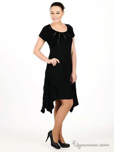 Платье Мультибренд женское, цвет черный