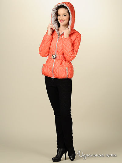 Куртка XcluSive&amp;Soho женская, цвет оранжевый