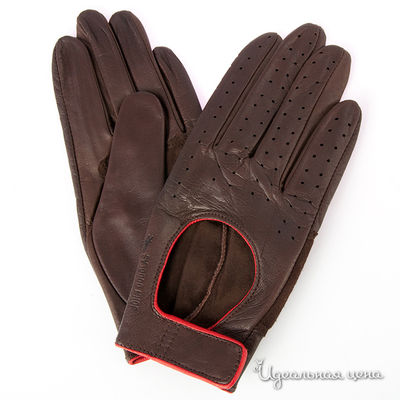 Перчатки John Douglas, цвет цвет коричневый