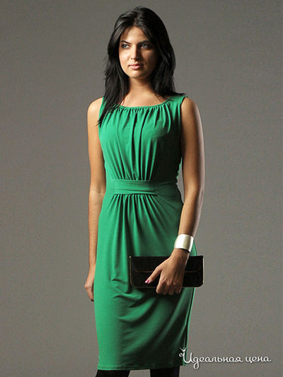 Платье Lusso, цвет цвет зеленый