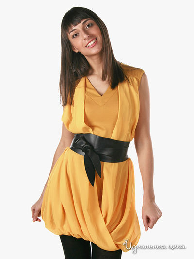Платье Lusso женское, цвет желтый