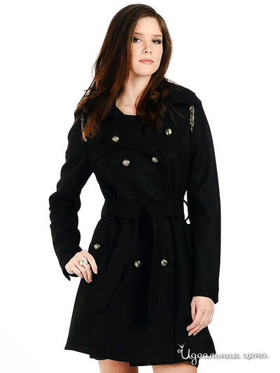 Пальто Rich&Royal, цвет цвет черный