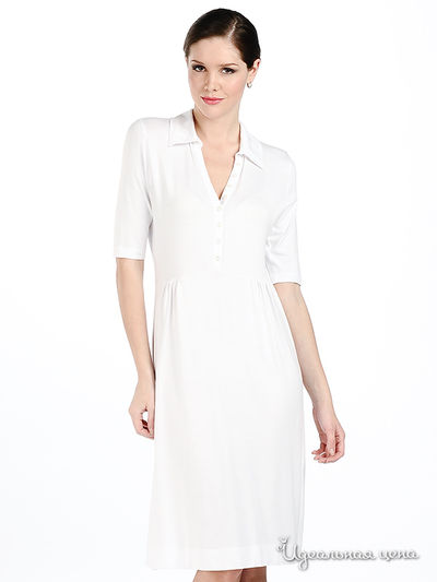 Платье OUI, цвет цвет белый