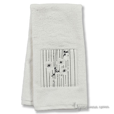 Полотенце Creative bath, цвет цвет белый / серый