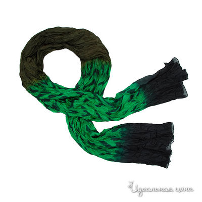 Палантин Sabellino, цвет цвет зеленый / черный