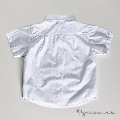 Рубашка с коротким рукавом для мальчиков, рост 74-94 см