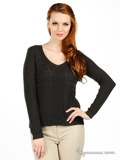 Пуловер Olsen, цвет цвет коричневый