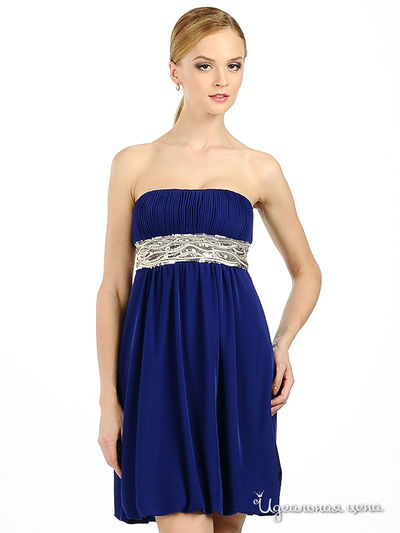 Платье JS Collection, цвет цвет синий