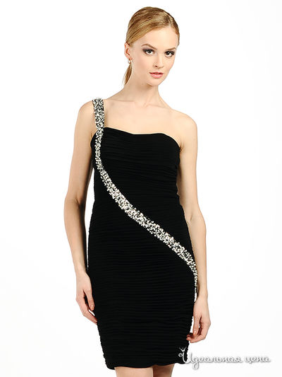 Платье JS Collection, цвет цвет черный