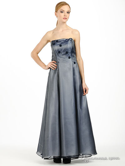 Платье JS Collection, цвет цвет серый