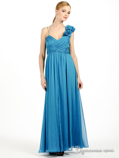 Платье JS Collection, цвет цвет морской волны