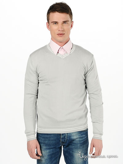 Пуловер Woollen Art, цвет цвет серый