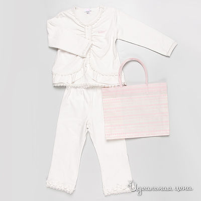 Пижама Chicco, цвет цвет белый / розовый