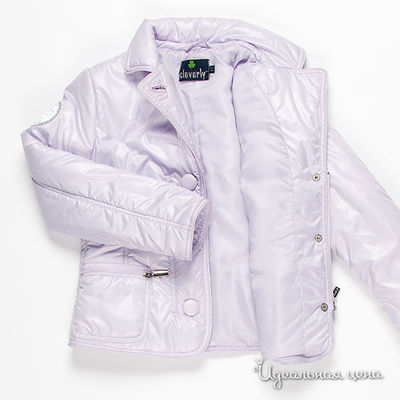 Куртка Cleverly для девочки, цвет лиловый