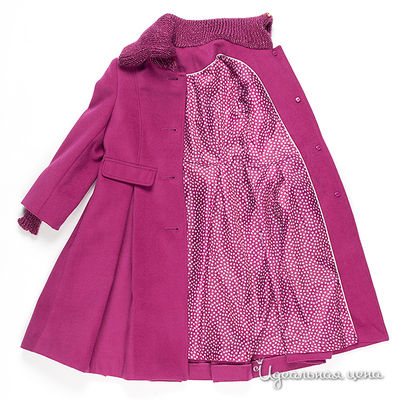 Пальто Cleverly для девочки, цвет фуксия