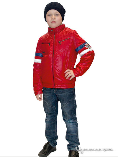 Куртка Cleverly для мальчика, цвет красный
