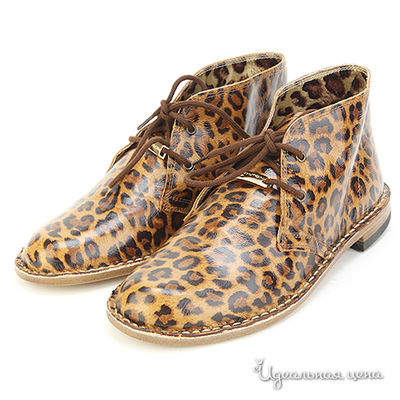 Ботинки Bouton, цвет цвет леопардовый