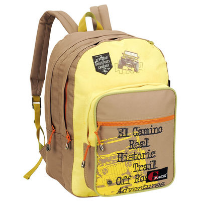 Рюкзак BOOM, цвет цвет бежевый / желтый