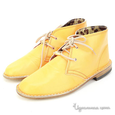 Ботинки Bouton, цвет цвет желтый