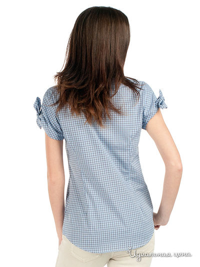 Рубашка Moschino женская, цвет голубой