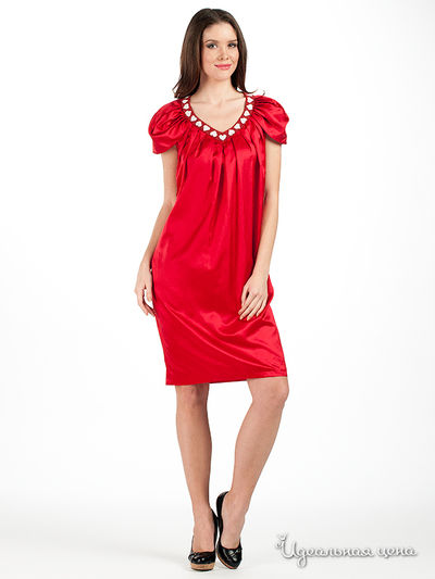 Платье Moschino, цвет цвет красный