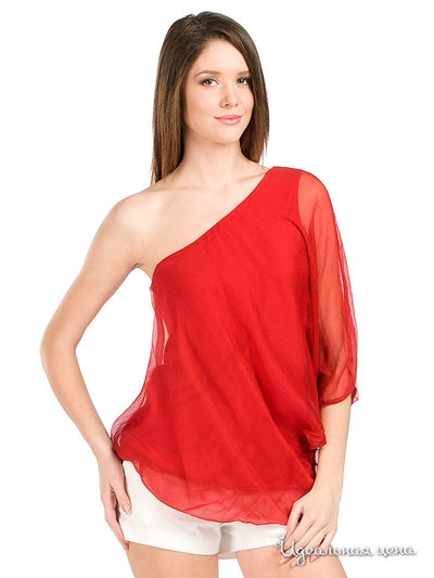 Блуза Analily, цвет цвет красный