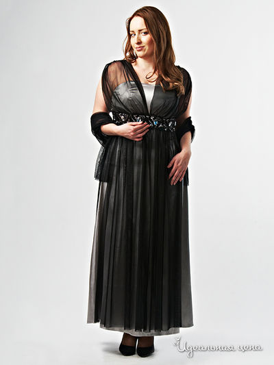 Платье Sabrina, цвет цвет серый / черный