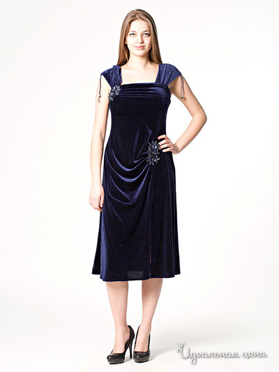 Платье Sabrina, цвет цвет темно-синий