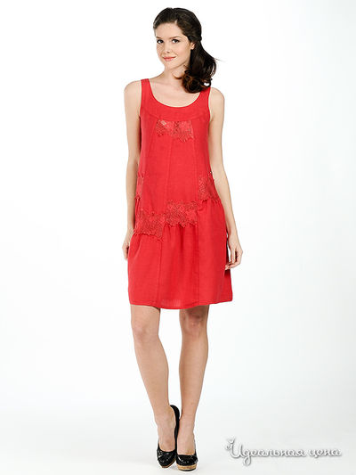 Платье Мультибренд, цвет цвет красный