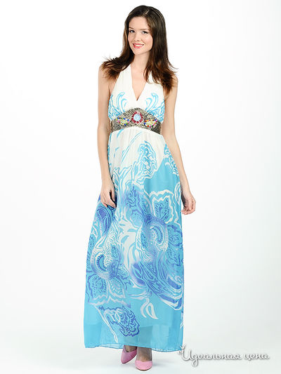 Платье Angellik, цвет цвет синий / белый