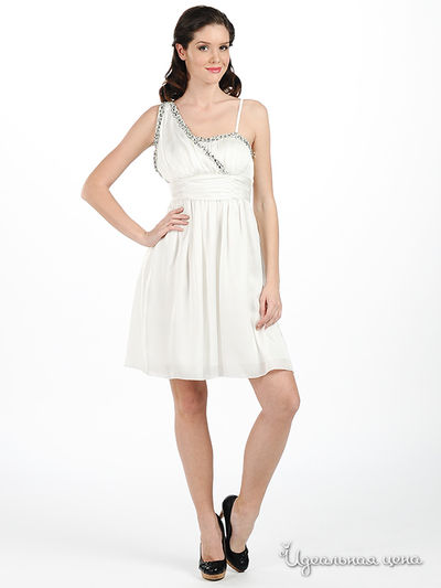 Платье Мультибренд, цвет цвет белый