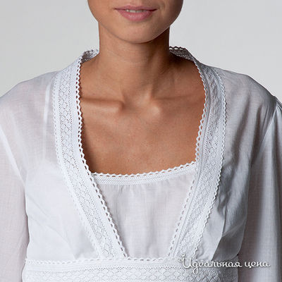 Блуза Jean Paul женская, цвет белый