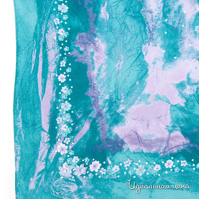 Платок Laura Milano женский, цвет голубой