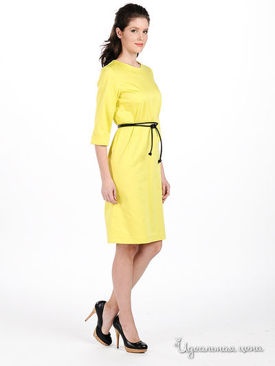 Платье Sysoev женское, цвет лимонный