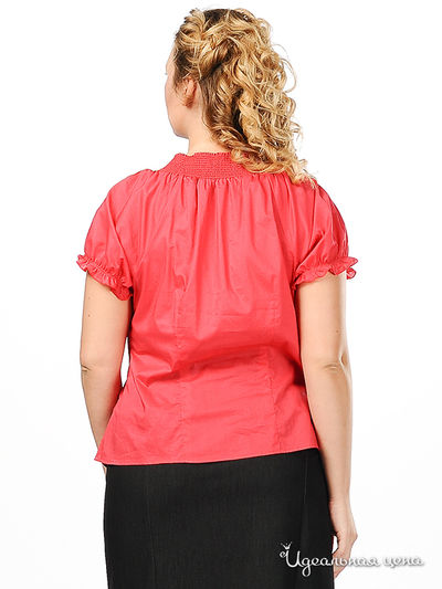 Блуза Natura женская, цвет красный