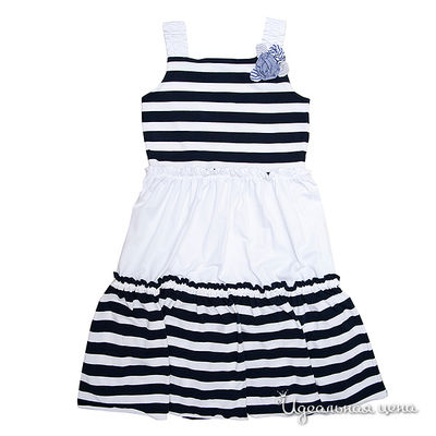 Платье Gemelli Giocoso, цвет цвет белый / синий