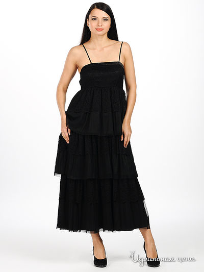 Платье CORONA, цвет цвет черный
